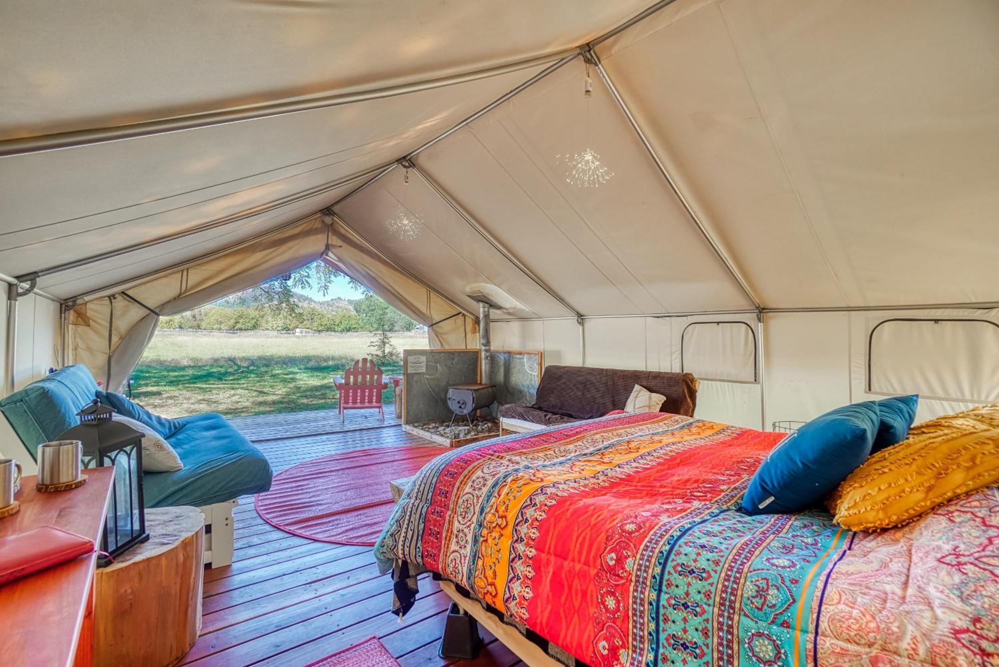 فيلا Soul Whispering Ranch Retreat Upper Lake المظهر الخارجي الصورة